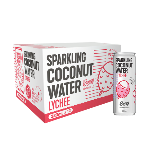 Bonsoy Sparkling Coconut Water (Box of 12)