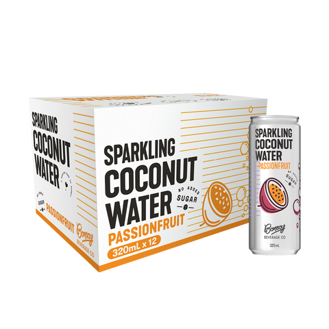 Bonsoy Sparkling Coconut Water (Box of 12)