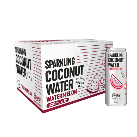 Bonsoy Sparkling Coconut Water (Box of 12)