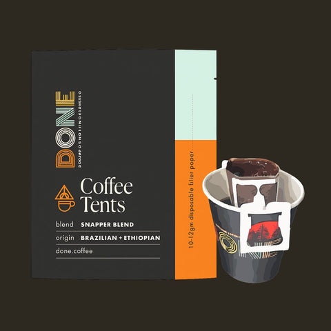 Single Use Coffee Tent