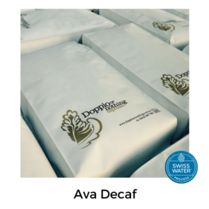 Ava Decaf – 100% Swiss Water Process.