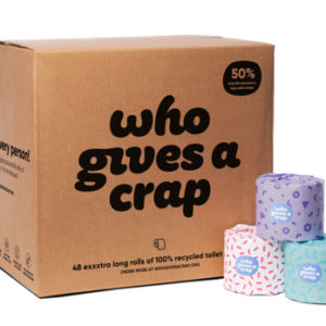 10 cartons of Who Gives A Crap 48 Pack